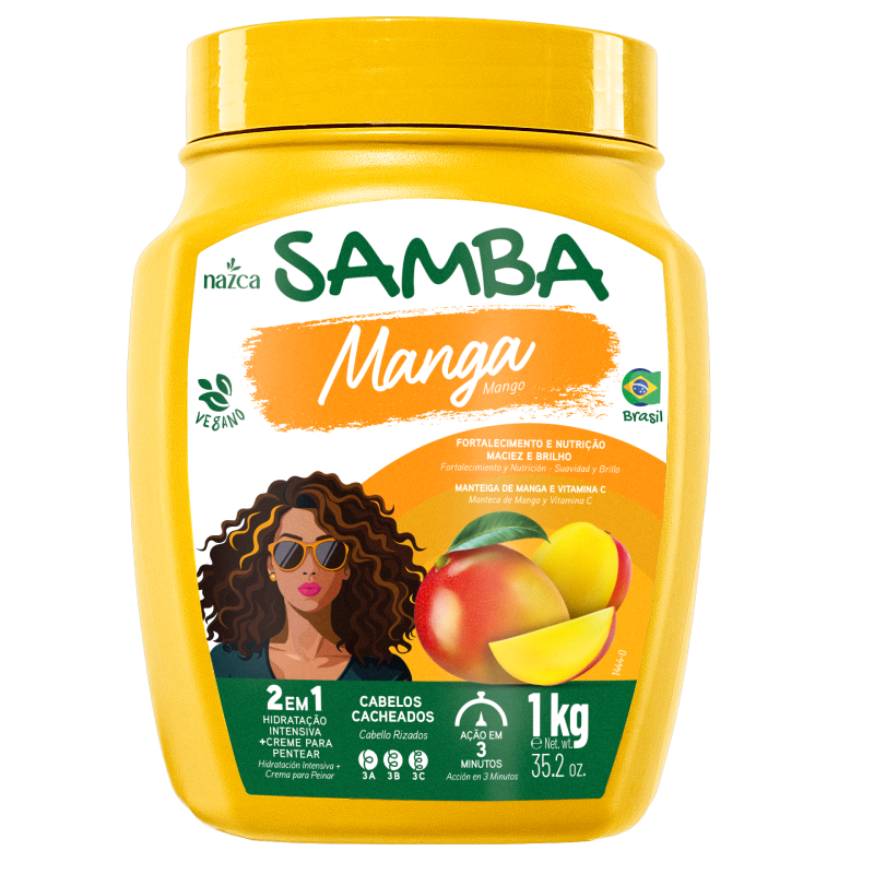 Samba Manga tratamiento capilar 1 Kg